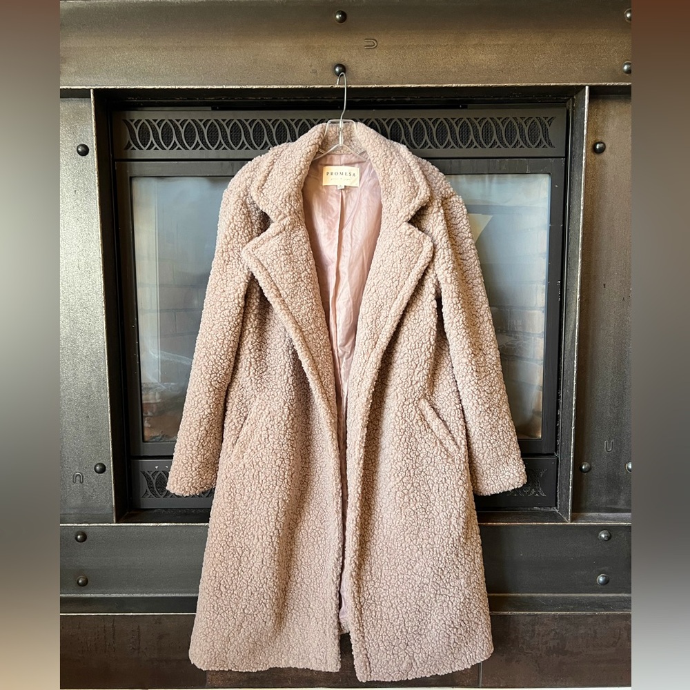Promesa Women’s Long Teddy Coat